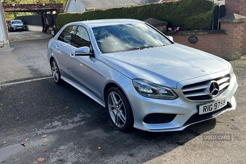 Silver Used 2013 Mercedes E220 AMG Sedan | £6,775 (Fair price) - Image 1/1
