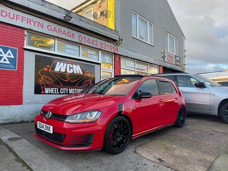 Red Used 2014 VW Golf VII GTI Hatchback | £12,495 (Good price) - Image 1/3