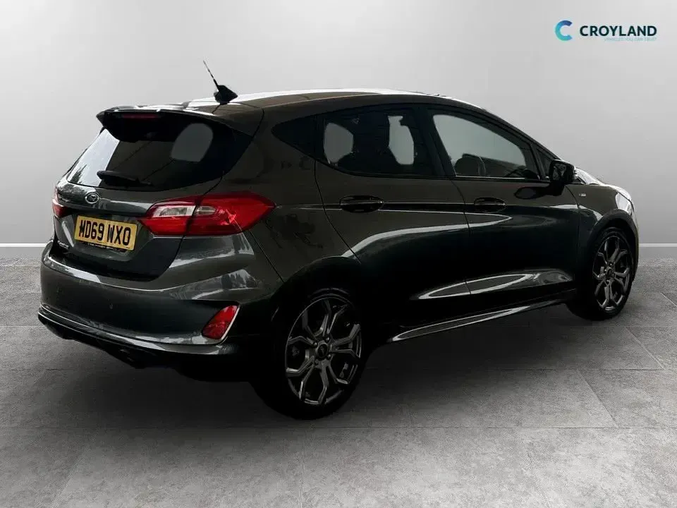 Begagnad Ford Fiesta ST-Line 125 HK (91 kW) 2020 Grå Halvkombi