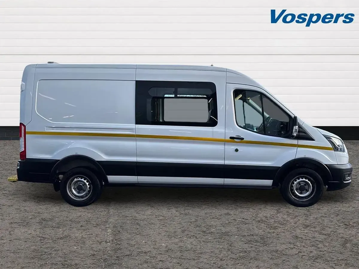 Used Ford Transit 130 HP (95 kW) 2022 White Van