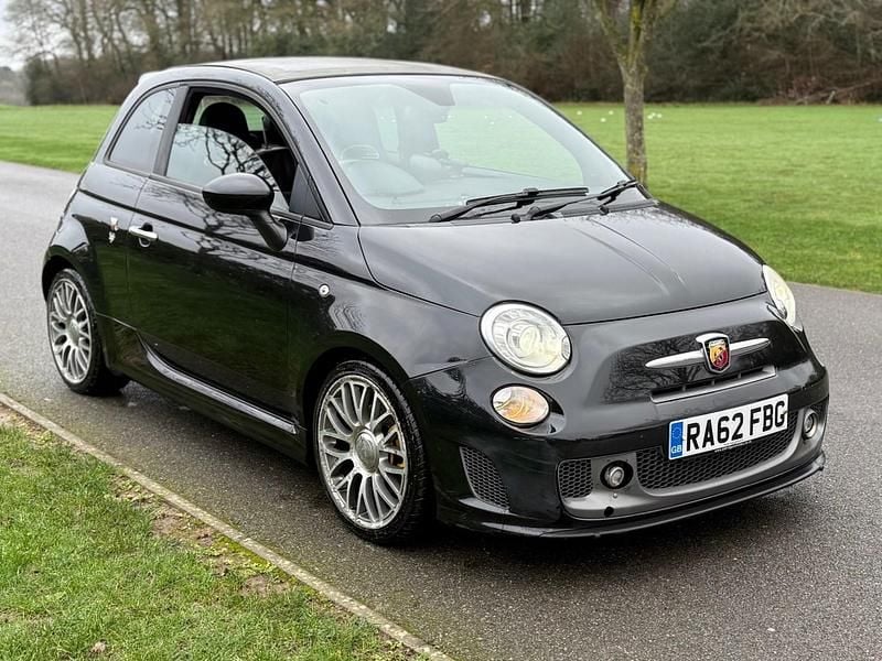 Used Abarth 595C Turismo 160 HP (117 kW) 2013 Black Cabriolet