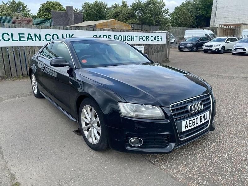 Black Used 2010 Audi A5 S-Line Coupe | £2,995 (A bit pricey) - Image 1/4