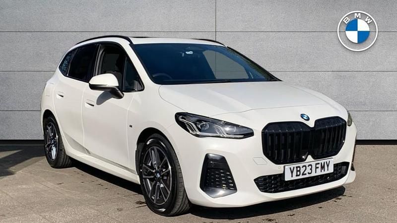Used BMW 220 Active Tourer M Sport 168 HP (123 kW) 2023 White MPV