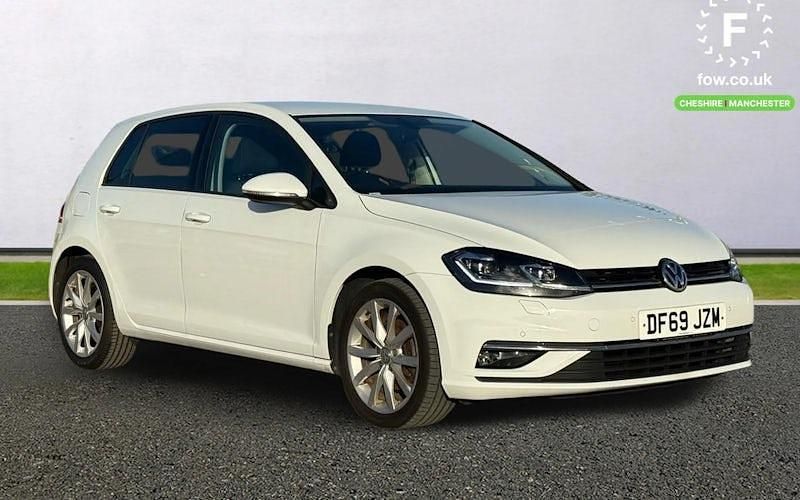 White Used 2020 VW Golf VII GT Hatchback | £14,699 (Fair price) - Image 1/4