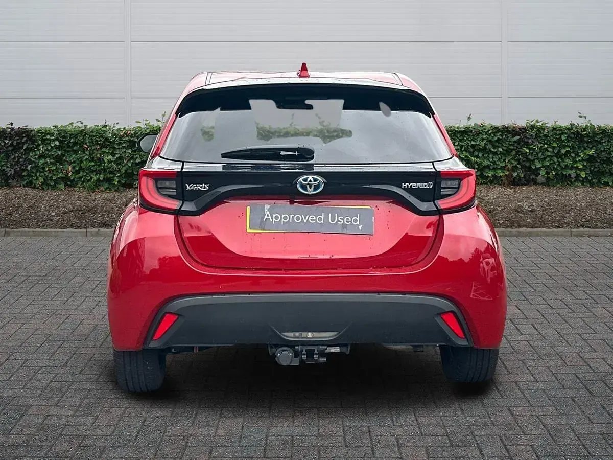 Used Toyota Yaris Design 2023 Red Hatchback