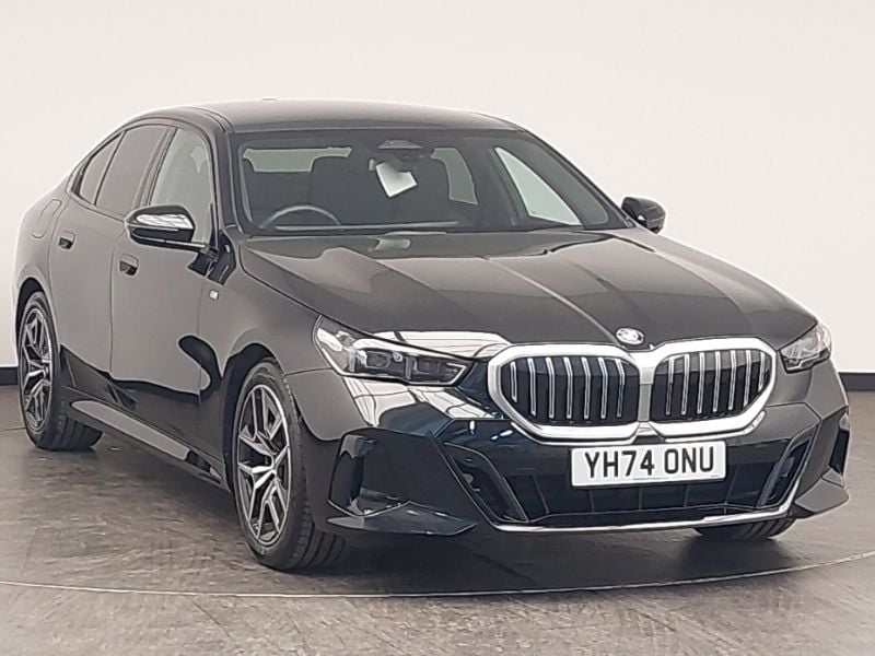 Black Used 2024 BMW 520 M Sport Sedan | £37,898 (Super price) - Image 1/4