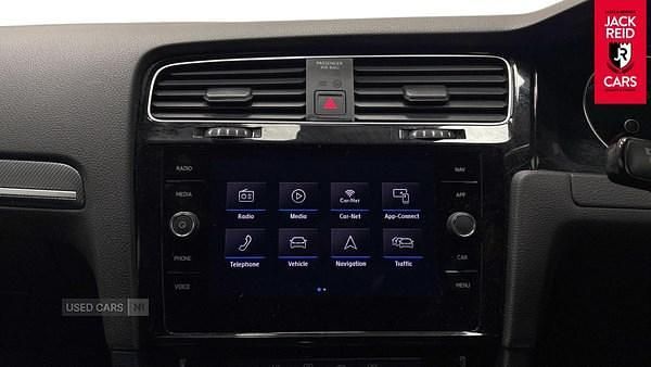 Used VW Golf VII R-line 150 HP (110 kW) 2019 Black Hatchback