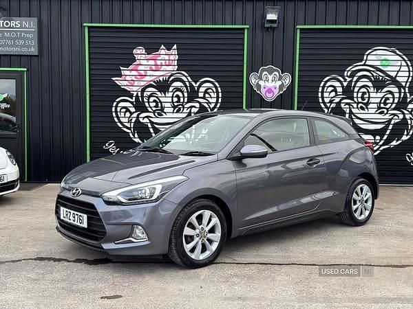 Grey Used 2017 Hyundai i20 SE Coupe | £6,995 (Fair price) - Image 1/4