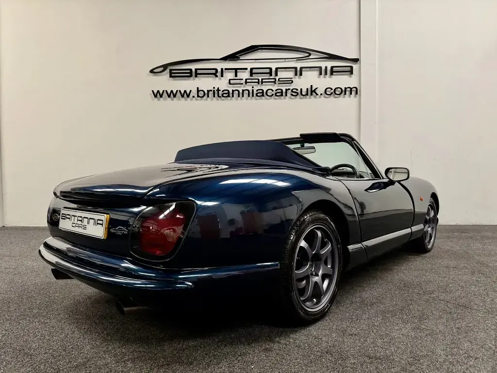 Used TVR Chimaera 240 HP (176 kW) 1998 Blue Cabriolet