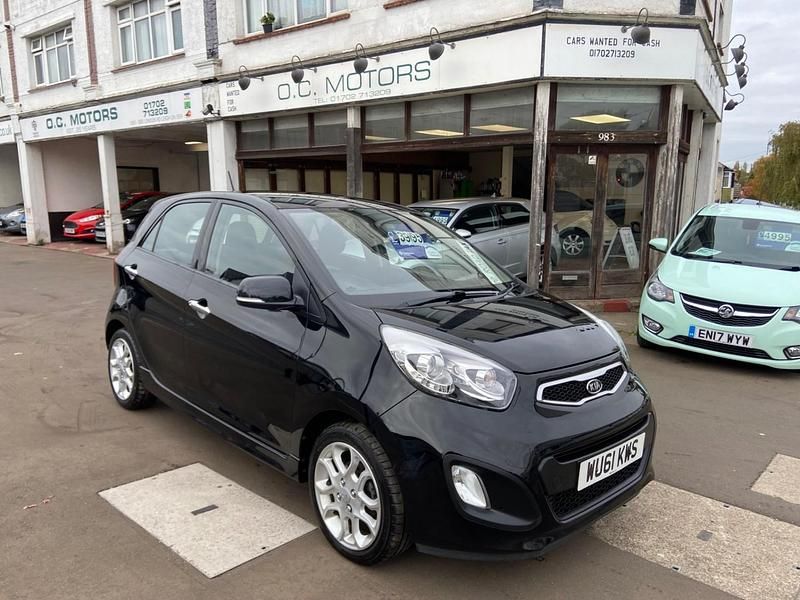 Black Used 2011 Kia Picanto Hatchback | £3,995 (A bit pricey) - Image 1/4