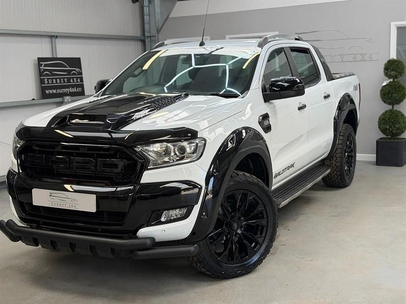 Used Ford Ranger Wildtrack 200 HP (147 kW) 2018 White Pickup