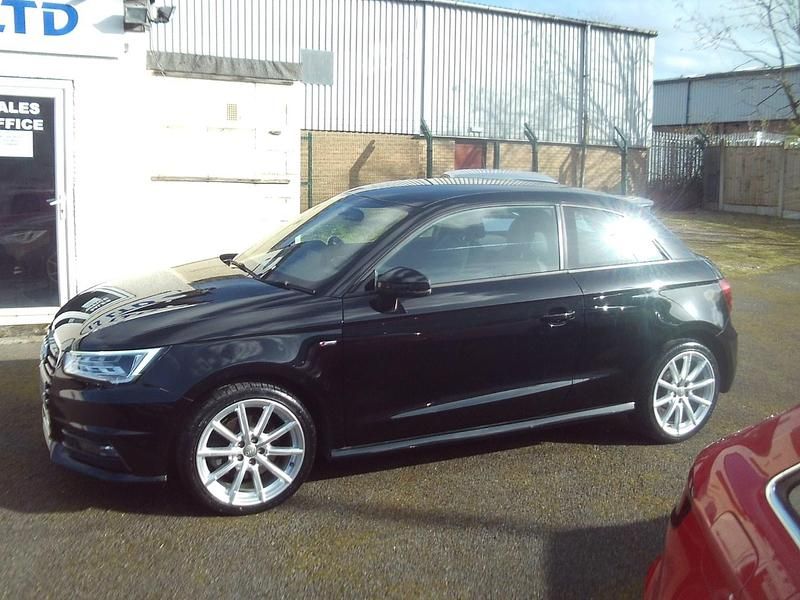 Used Audi A1 S-Line 2018 Black Hatchback