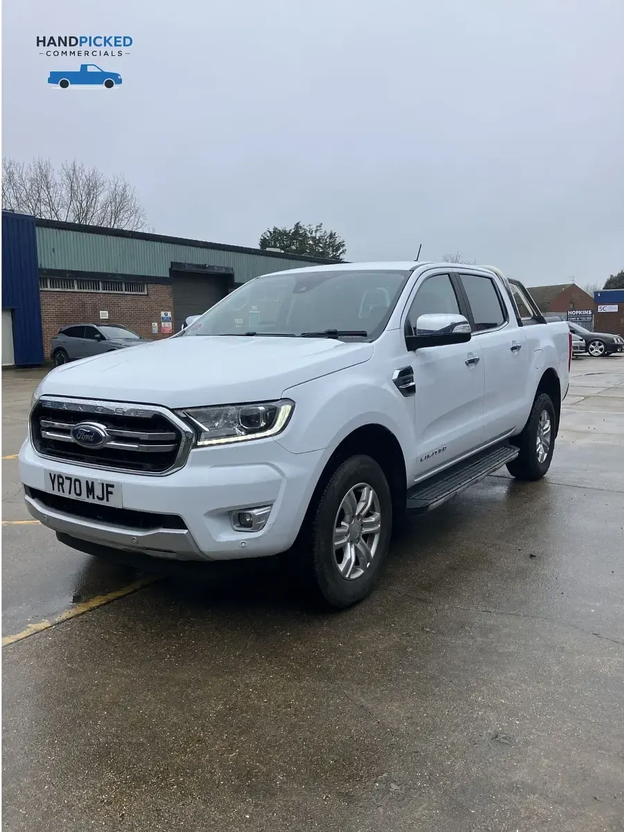 Used Ford Ranger Limited 2020 White Pickup