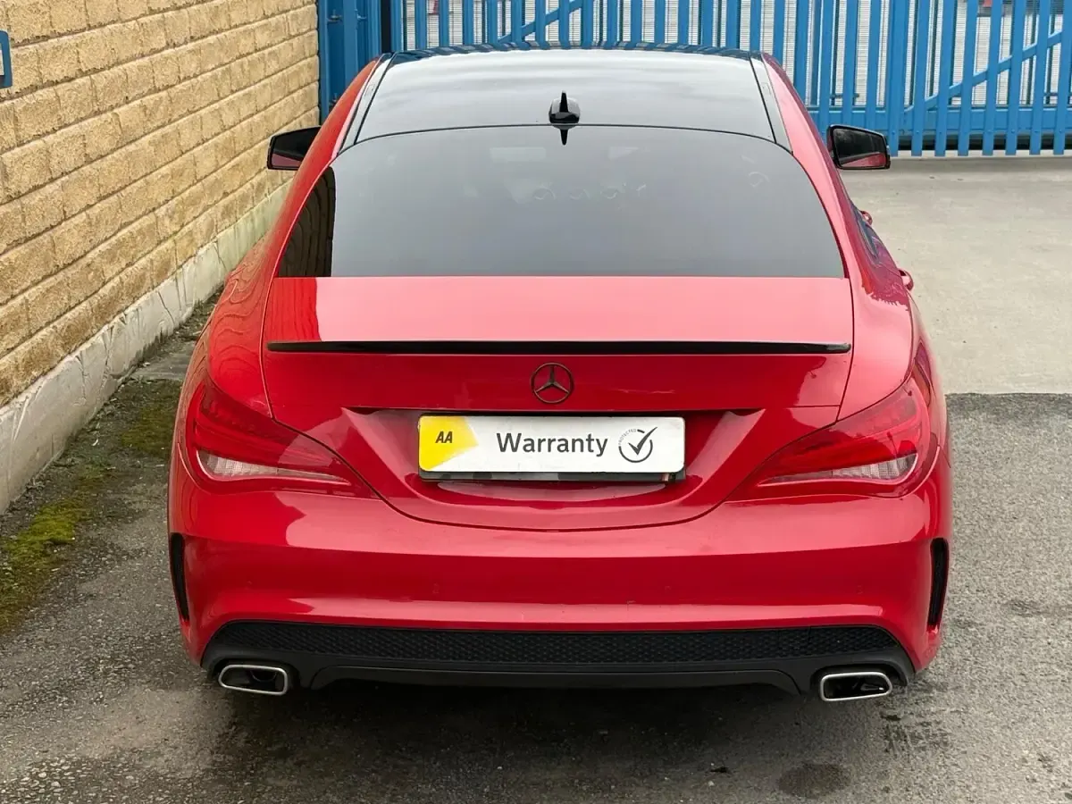 Used Mercedes CLA220 AMG 177 HP (130 kW) 2015 Red Coupe