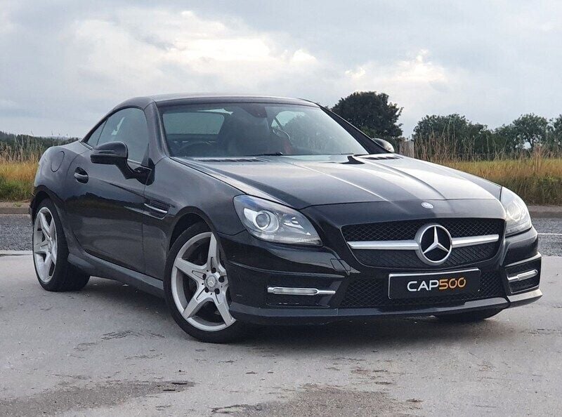 Black Used 2015 Mercedes SLK250 Sport Cabriolet | £10,995 (Fair price) - Image 1/4