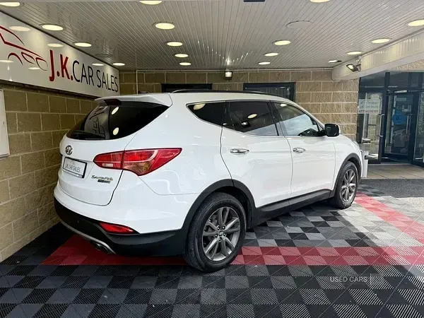 Used Hyundai Santa Fe Premium 194 HP (142 kW) 2013 White SUV