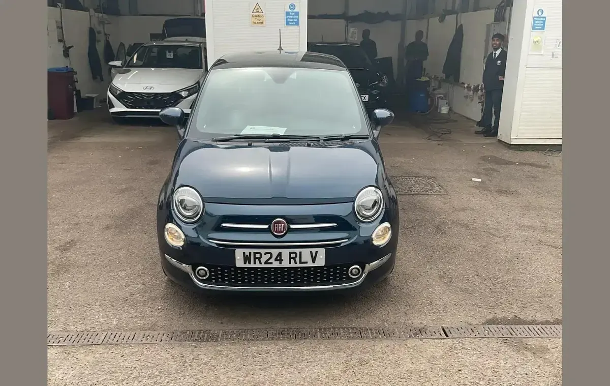 Used Fiat 500 69 HP (50 kW) 2024 Blue Hatchback
