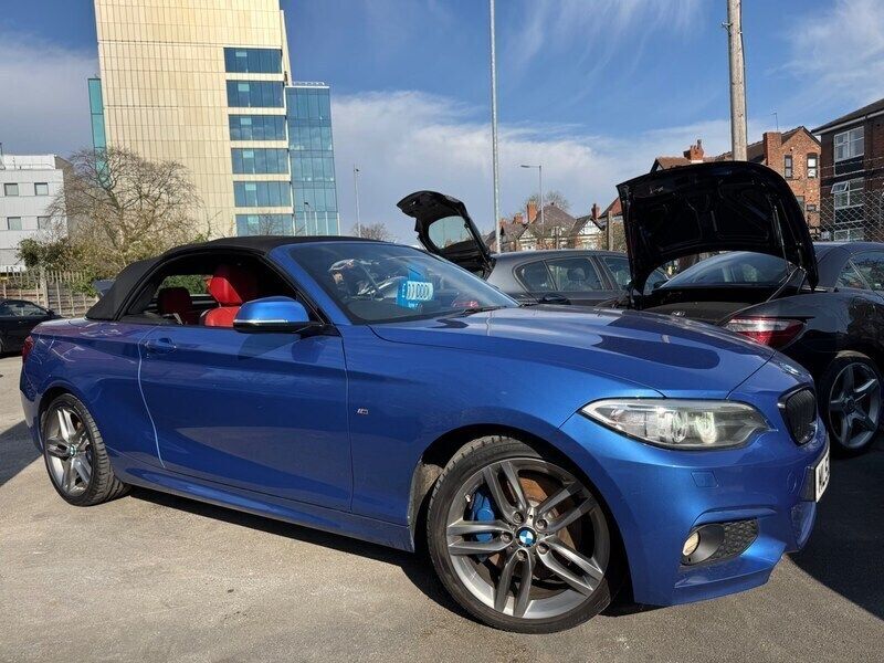 Blue Used 2015 BMW 220 M Sport Cabriolet | £10,500 (Fair price) - Image 1/4
