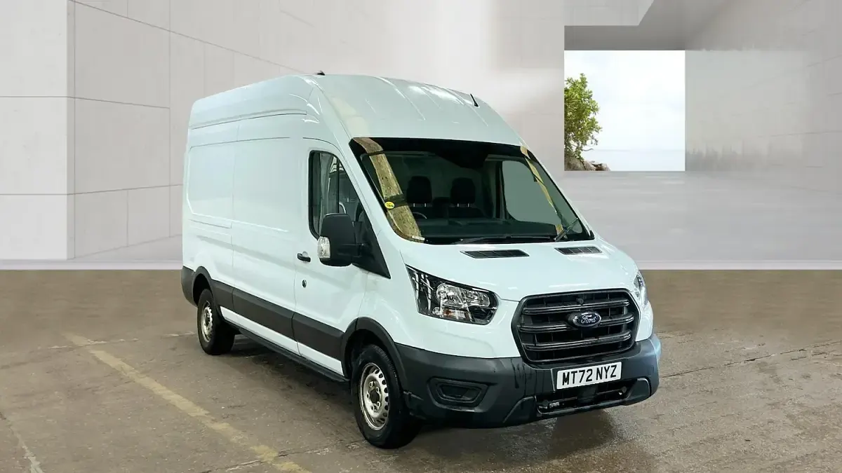 Used Ford Transit 130 HP (95 kW) 2022 White Van