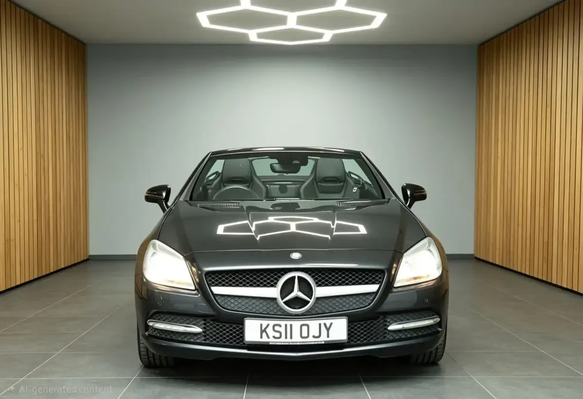 Used Mercedes SLK250 2011 Black Cabriolet