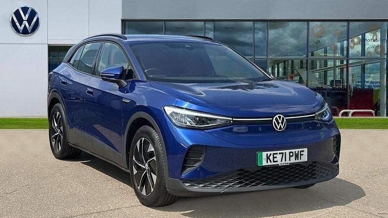Blue Used 2021 VW ID.4 Pro Performance SUV | £22,496 (Fair price) - Image 1/4