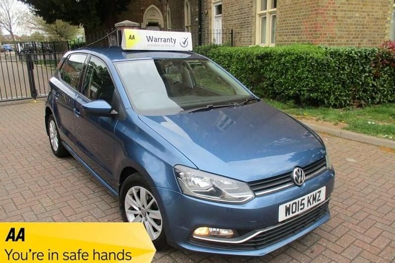 Used VW Polo SE 60 HP (44 kW) 2015 Metallic blue Hatchback