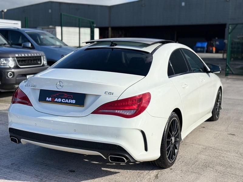 Used Mercedes CLA220 AMG 170 HP (125 kW) 2014 White Sedan