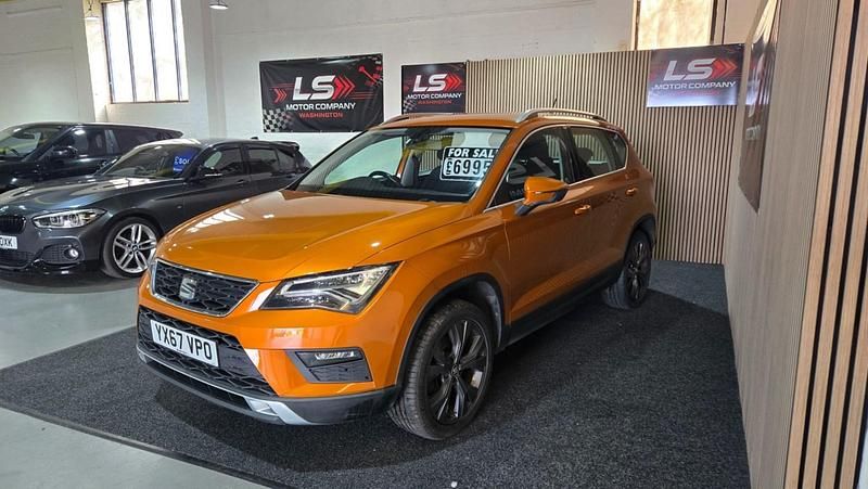 Second-hand Seat Ateca Ecomotive 115 CP (84 kW) 2017 Portocaliu SUV