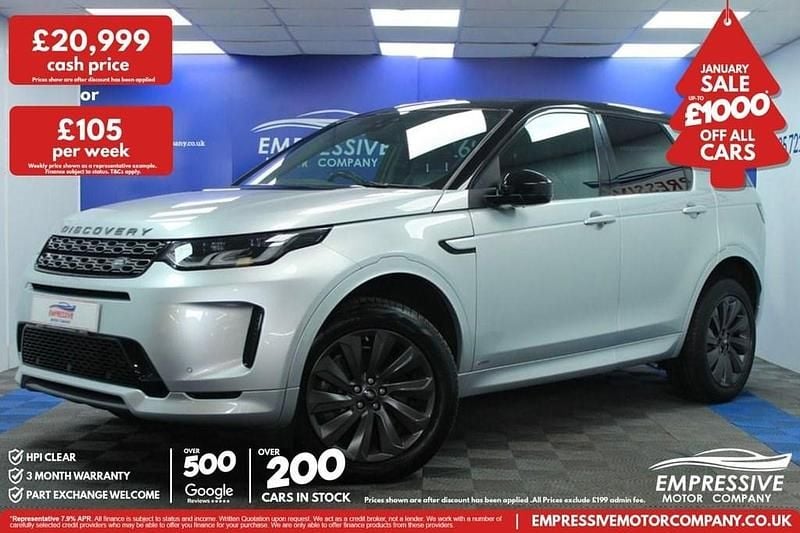 Silver Used 2019 Land Rover Discovery Sport SE Dynamic SUV | £20,999 - Image 1/4