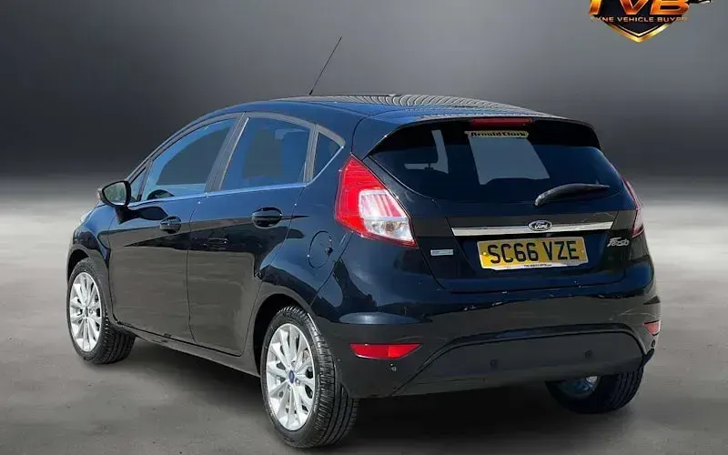 Used Ford Fiesta Titanium X 101 HP (74 kW) 2016 Black Hatchback
