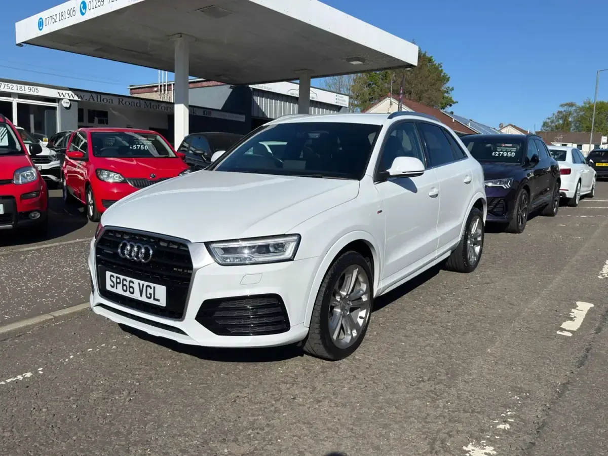 Usado Audi Q3 S-line plus 184 CV (135 kW) 2016 Blanco SUV