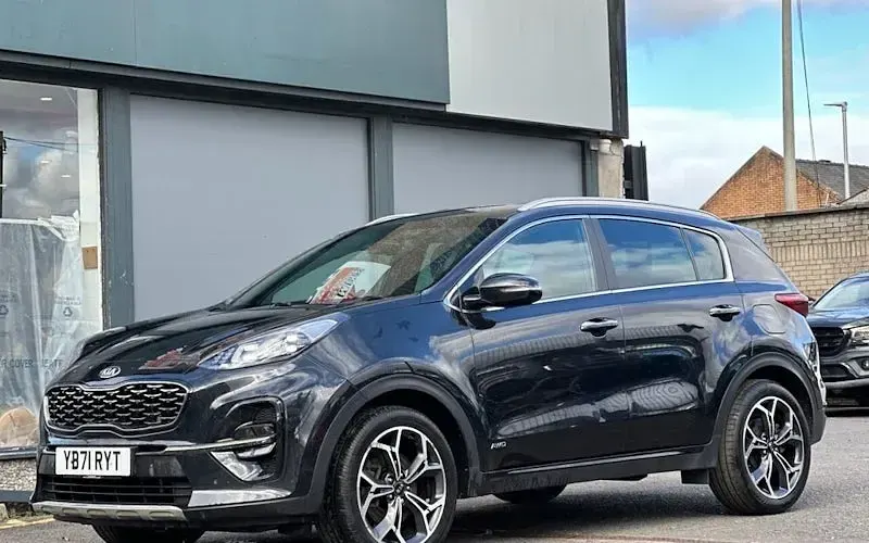 Used Kia Sportage GT-Line 136 HP (100 kW) 2021 Black SUV