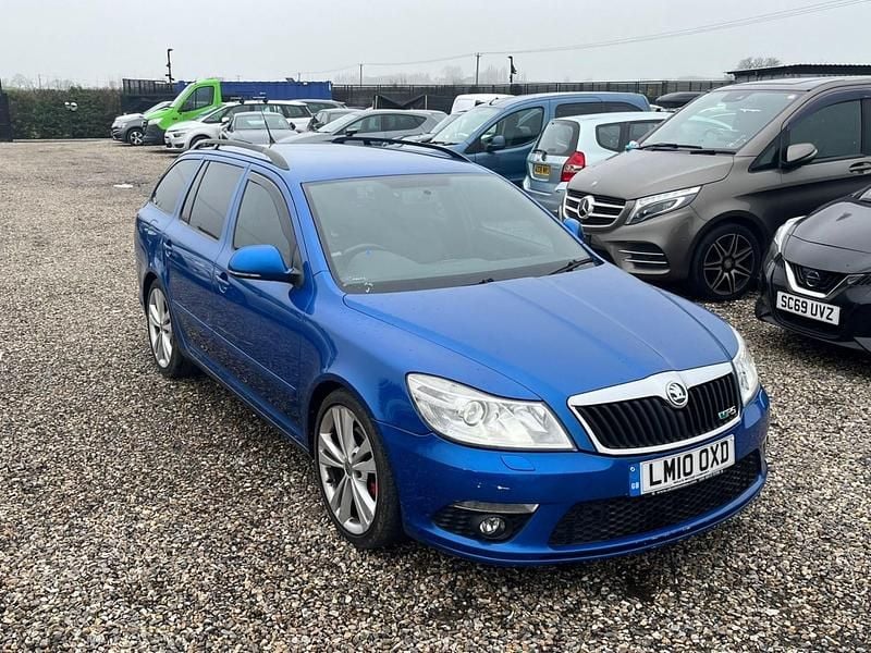 Used Skoda Octavia vRS 2010 Blue Estate