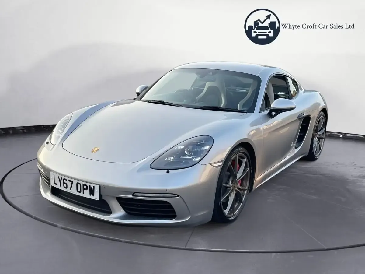 Used Porsche 718 2017 Silver Coupe