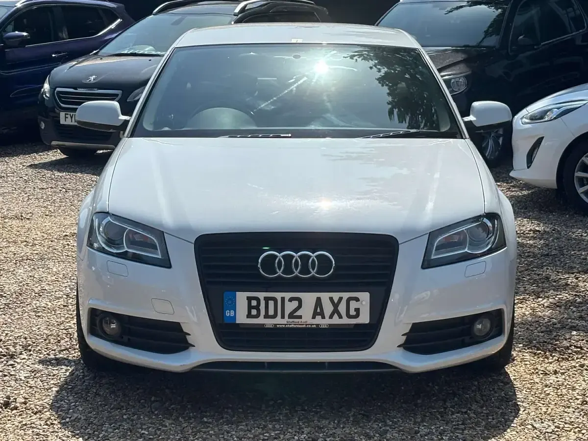Used Audi A3 Black Edition 2012 White Hatchback