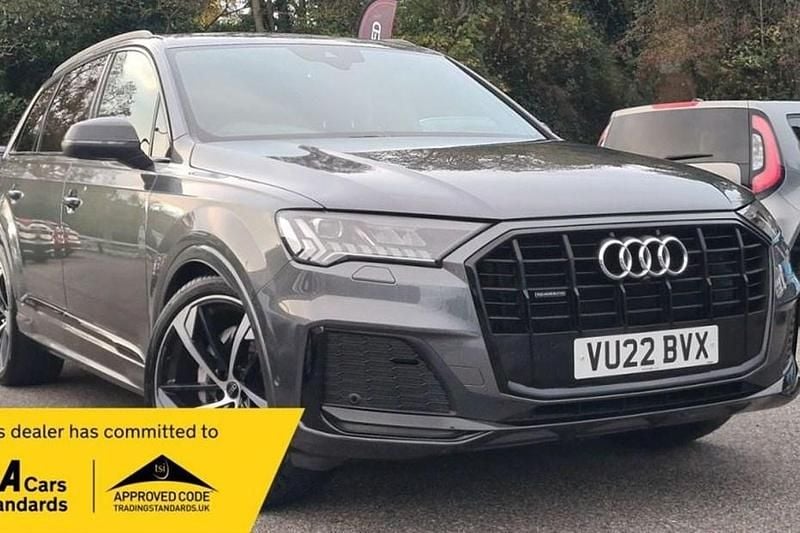 Grey Used 2022 Audi Q7 Black Edition SUV | £46,995 (A bit pricey) - Image 1/1