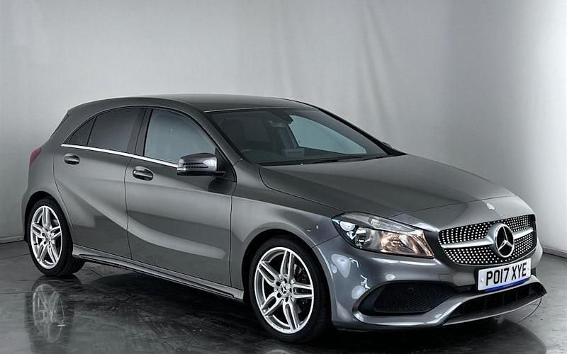 Grey Used 2017 Mercedes A200 AMG Line Premium Hatchback | £12,450 (Fair price) - Image 1/3