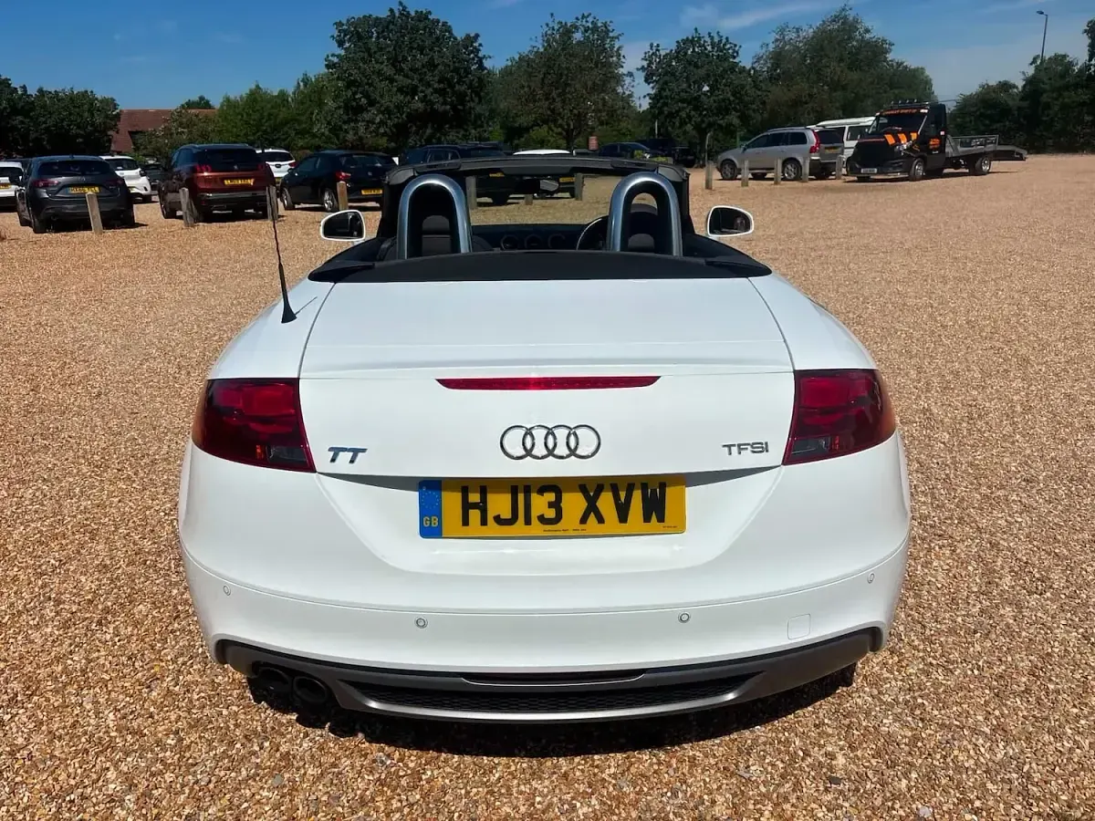 Used Audi TT S-Line 211 HP (155 kW) 2013 White Coupe