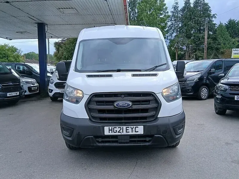 Used Ford Transit S 130 HP (95 kW) 2021 White Van