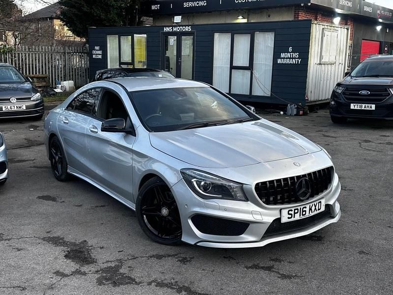 Used Mercedes CLA220 AMG line 2016 Silver Sedan