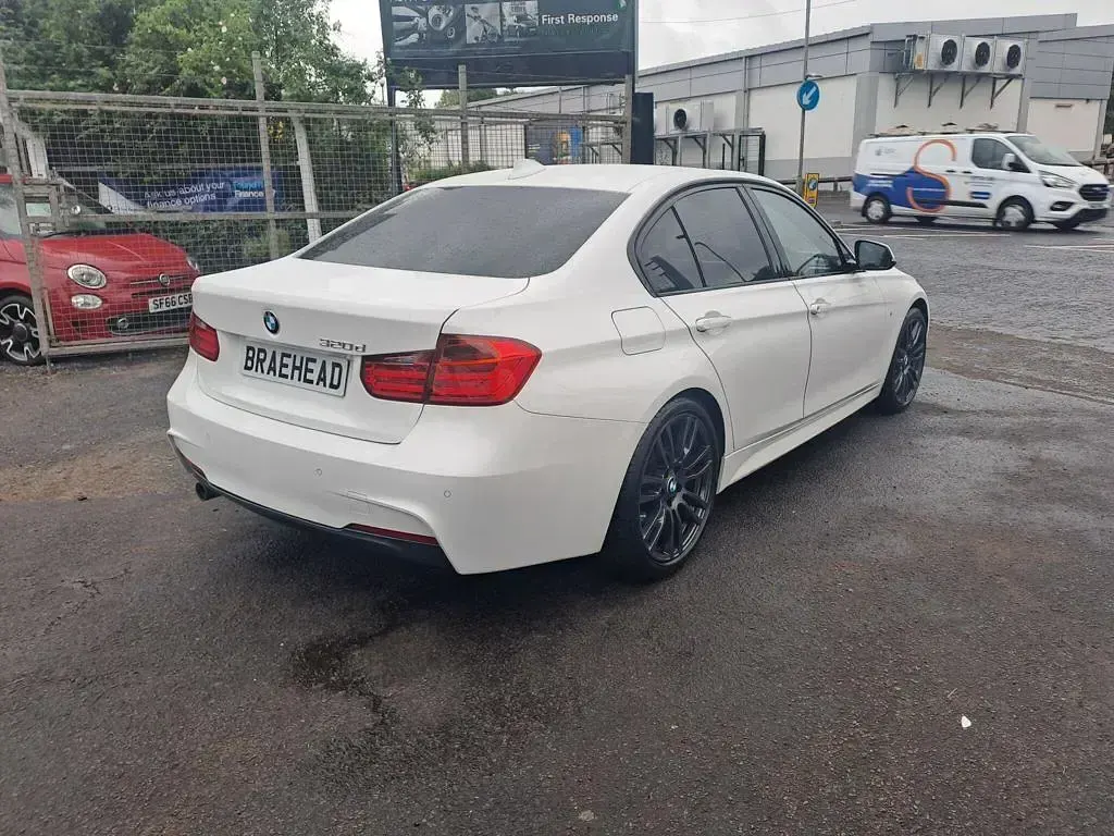 Used BMW 320 M Sport 2015 White Sedan