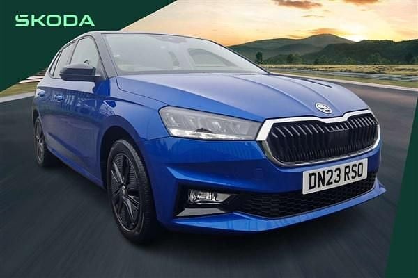 Blue Used 2023 Skoda Fabia Colour Edition Hatchback | £14,855 (Fair price) - Image 1/4