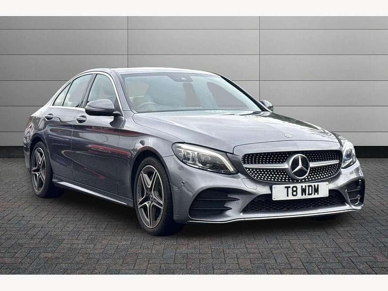 Grey Used 2019 Mercedes C300 AMG Line Premium Sedan | £20,990 (Fair price) - Image 1/4