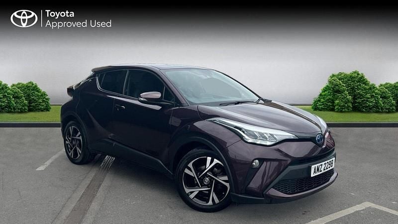 Purple Used 2023 Toyota C-HR Design SUV | £19,234 (Fair price) - Image 1/4