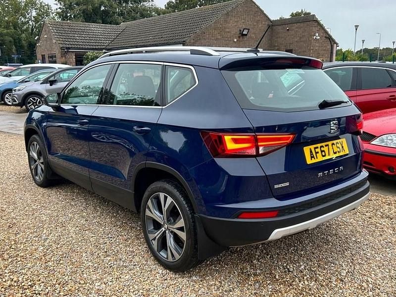 Used Seat Ateca Ecomotive 115 HP (84 kW) 2017 Blue SUV