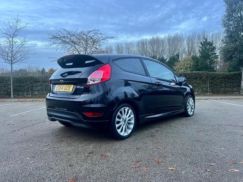Used Ford Fiesta Zetec 2014 Black Hatchback
