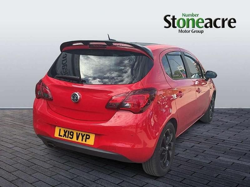 Used Vauxhall Corsa 75 HP (55 kW) 2019 Red Hatchback