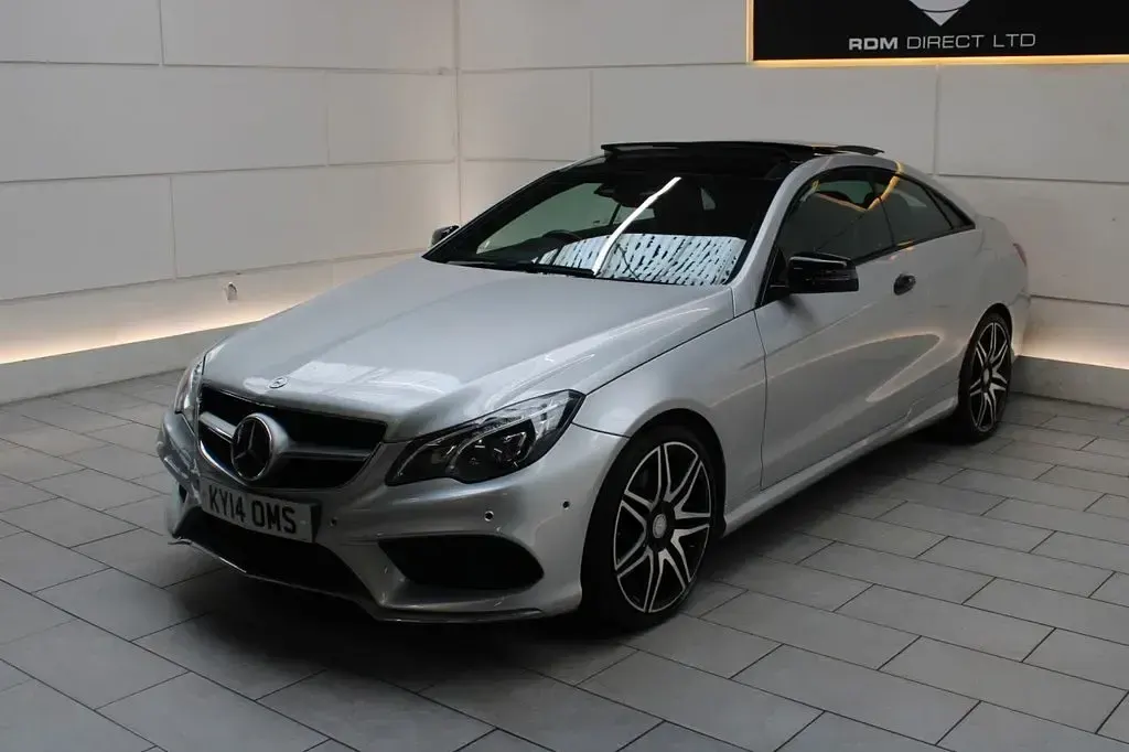 Used Mercedes E400 AMG 2014 Silver Coupe