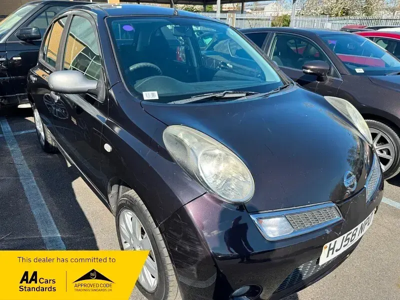 Used Nissan Micra 2008 Black Hatchback