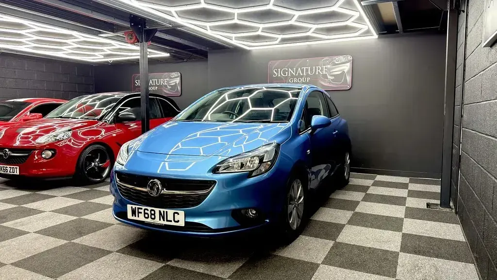 Used Vauxhall Corsa 75 HP (55 kW) 2018 Blue Hatchback